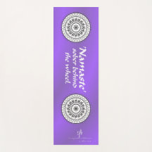 Namaste Sober Behins the Wheels Lila