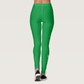 Namaste Sober Driving Green Leggings (Rückseite)