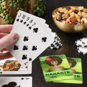 Namaste spielende Karten Spielkarten (In Situ)