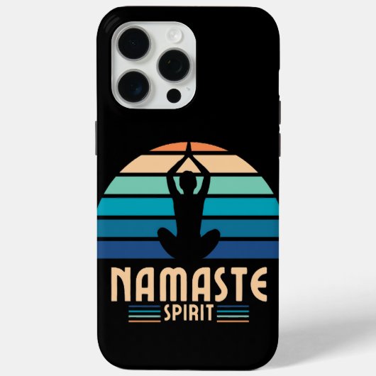 Namaste Spirit Case-Mate iPhone Hülle (Rückseite)