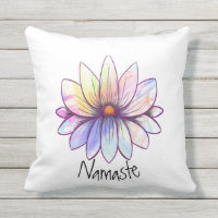 Namaste, Spritzer pastel lotus Blume weiß