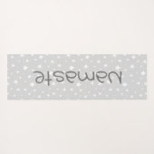 Namaste Stars Yogamatte (Rückseite (Horizontal))