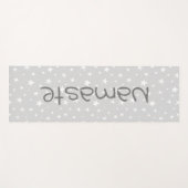 Namaste Stars Yogamatte (Vorderseite (Horizontal))