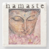 Namaste SteinUntersetzer (Vorderseite)