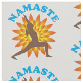 Namaste Stoff (Nahaufnahme)