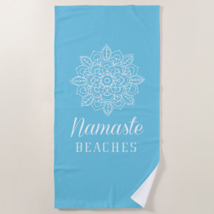 Namaste Strände Strandtuch