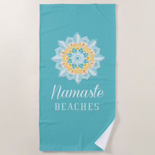 Namaste Strände Strandtuch
