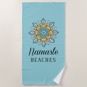 Namaste Strände Strandtuch
