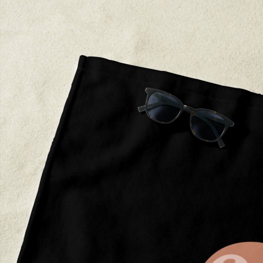 Namaste Strände Strandtuch (Beispiel)