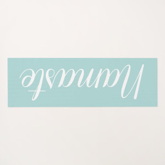 Namaste Strände Yogamatte (Rückseite (Horizontal))