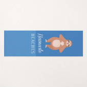 Namaste Strände Yogamatte (Vorderseite (Horizontal))