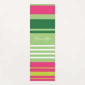 Namaste Stripes Yoga Mat Yogamatte (Vorderseite)