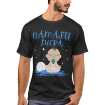 NAMASTE SUCKA lustiges Baby Yoga Zen Master