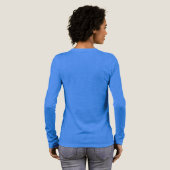 Namaste-T-Shirt Tri-Blend Shirt (Voller Rückseite)