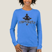 Namaste-T-Shirt Tri-Blend Shirt (Vorderseite)