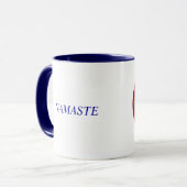 , NAMASTE Tasse (Vorderseite Links)