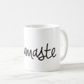 "Namaste" Tasse (VorderseiteRechts)