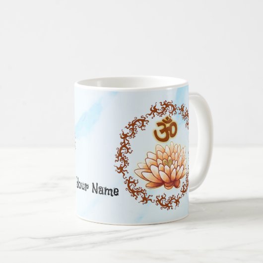 Namaste-Tasse Kaffeetasse (VorderseiteRechts)