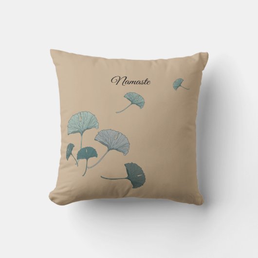 Namaste - Thank You Kissen (Vorderseite)