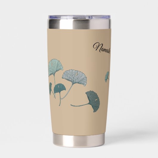 Namaste - Thank You Thermobecher (Vorderseite)