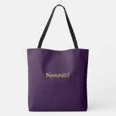 Namasté Tote Bag Tasche (Rückseite)