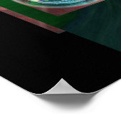 Namaste Tree of Life Poster (Ecke)