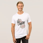 Namaste Tri-Blend Shirt (Vorderseite voll)
