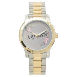 Namaste Two Toned Watch Armbanduhr