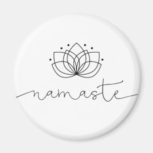 Namaste Typografie Magnet