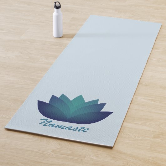 Namaste Underwater Lotus-Blume Yogamatte (Beispiel)