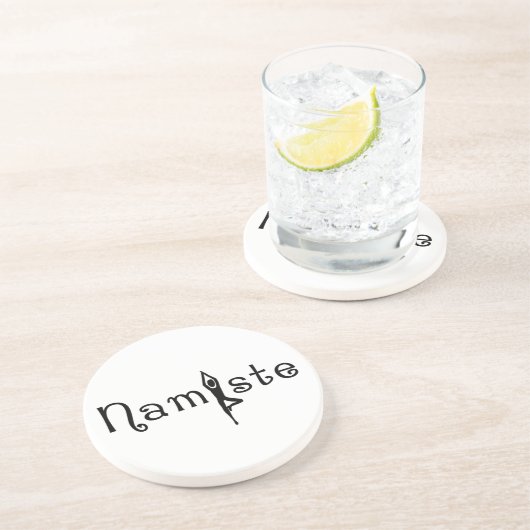 Namaste Untersetzer (Seite)