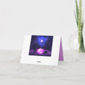 Namaste Vielen Dank, dass Sie Gruß vollständig anp Karte (Rückseite)