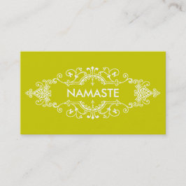 Namaste Visitenkarte