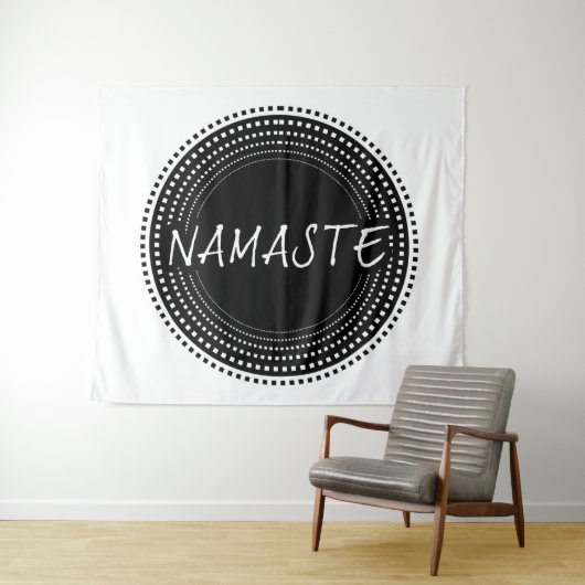 Namaste Wandteppich (Beispiel (Horizontal))