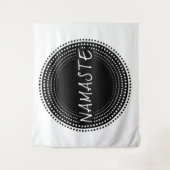 Namaste Wandteppich (Vorderseite)