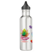 Namaste Wasserflasche Edelstahlflasche (Links)