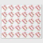 Namaste Weihnachten Geschenkpapier (Flach)