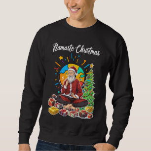 Namaste Weihnachten Sweatshirt