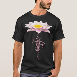 Namaste wir sind eine Damen-Blumen-Meditations-Zen T-Shirt