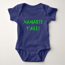 Namaste Y'All - Baby Yoga Bekleidung