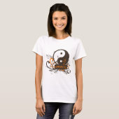 Namaste Yin Yang T-Shirt (Vorne ganz)