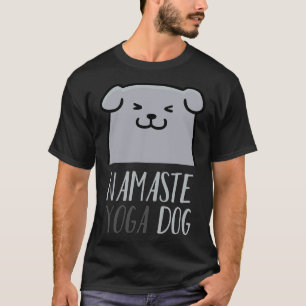 Namaste Yoga Hund süße Mops Classic  716 T-Shirt