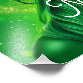 Namaste, Yoga, Meditation, Frieden, Respekt Fotodruck (Ecke)