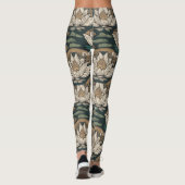 Namaste, Yoga, Meditation, Frieden, Respekt Leggings (Rückseite)