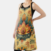 Namaste, Yoga, Meditation, Frieden, Respekt Schürze (InSitu)