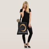 Namaste Yoga Meditation Instructor Black Gold ZEN Tasche (Am Model)