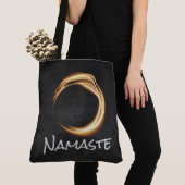 Namaste Yoga Meditation Instructor Black Gold ZEN Tasche (Von Nahem)