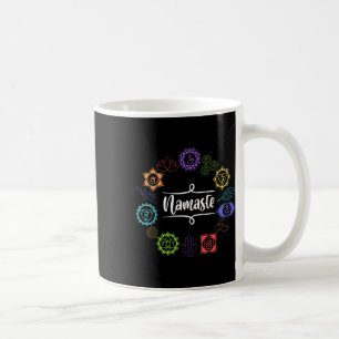 Namaste Yoga Meditation Ruhige Seele Und Körper Yo Kaffeetasse