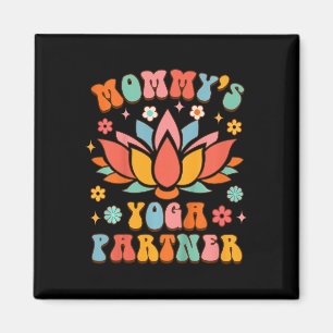 Namaste Yoga-Meditationsliebhaber von Mommys Yoga Magnet