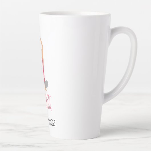 Namaste Yoga-Pose Milchtasse (Rechts)